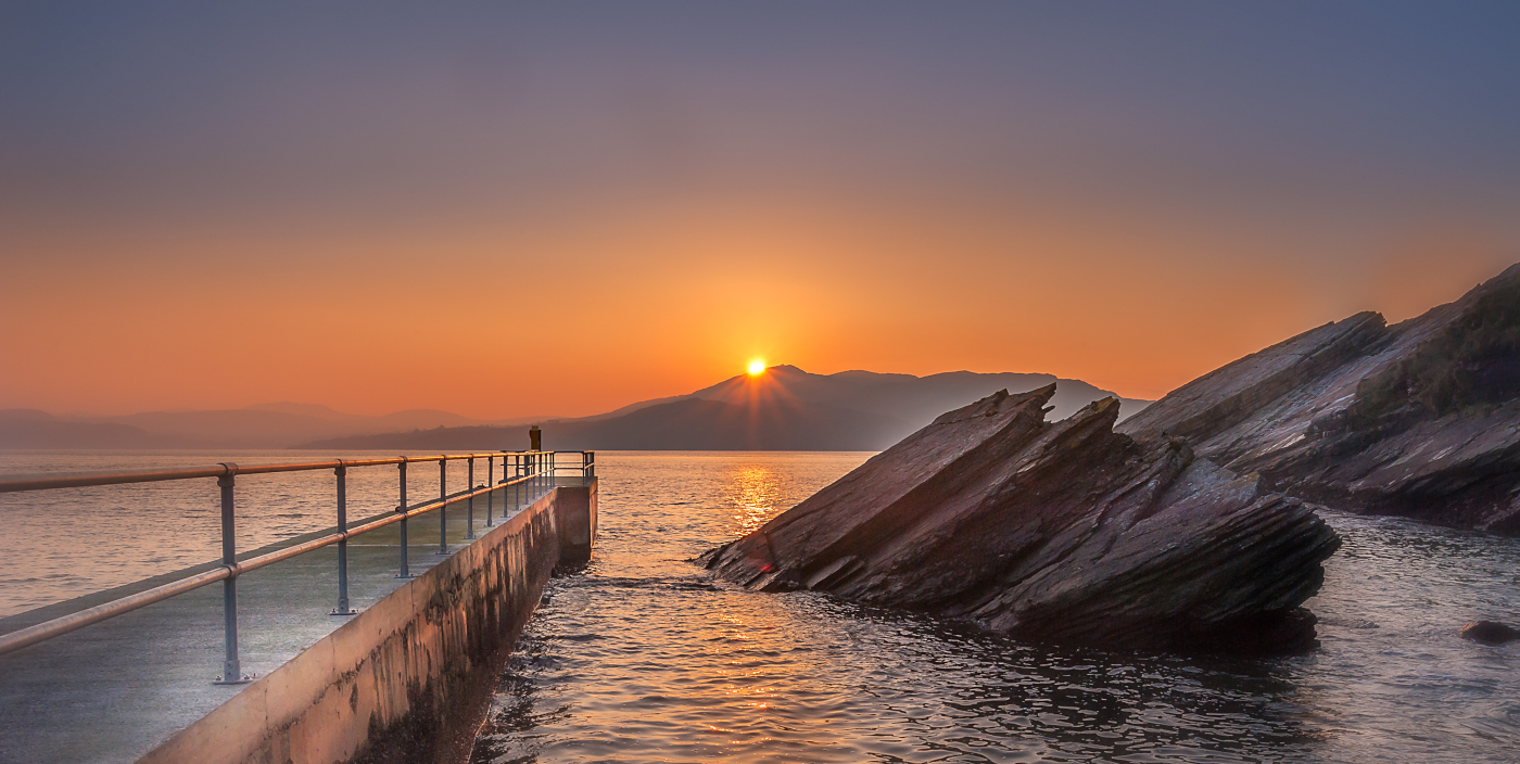 Image of people on the Peace Bridge, Derry, Ireland
